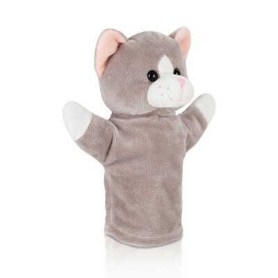 Plush cat, hand puppet | Jinx